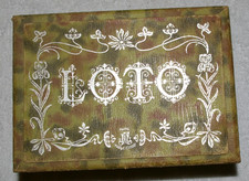 ancien coffret pour jetons de loto