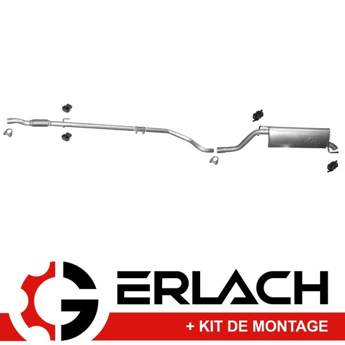 Echappement silencieux pour