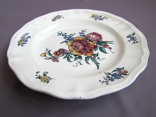 Assiette gâteau sur pied - gâteau,