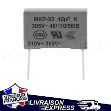 CONDENSATEUR MKP X2 0,15µF 0,15uF 154K 154 K 310V 310V 305V 250V uF