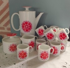 Service à café en porcelaine, Thomas germany, vintage 1970