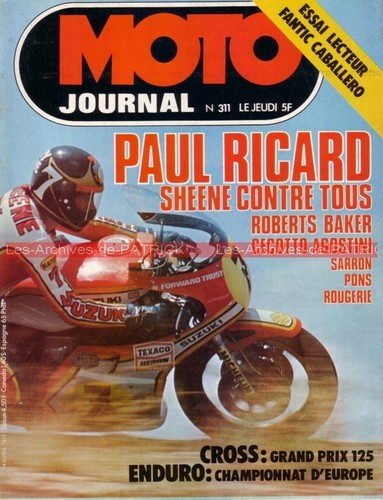 Moto journal 311 fantic - moto,