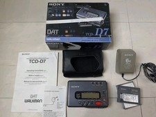Walkman DAT Sony TCD-D7 Complet Avec Boite, Housse, Notice, Alimentation 