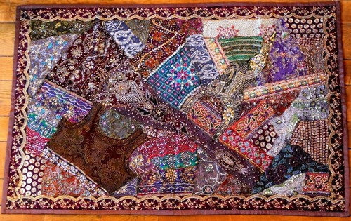 Tenture murale patchwork - tenture,