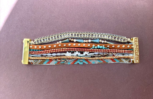 Hipanema gold tone multi - hipanema,
