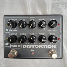 Pédale d'effets MXR Doublehot Distortion pour guitare