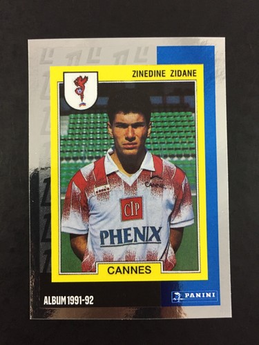 Zinedine zidane rookie reprint - zidane,