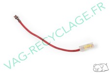 ♻️Fil rouge 22 cm 2 cosses femelles + 1 caches Volkswagen Audi Seat