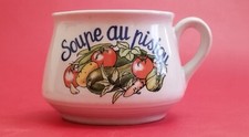 GrandeTasse - Bol - Mug pour soupe marquée Soupe au Pistou - forme de chaudron