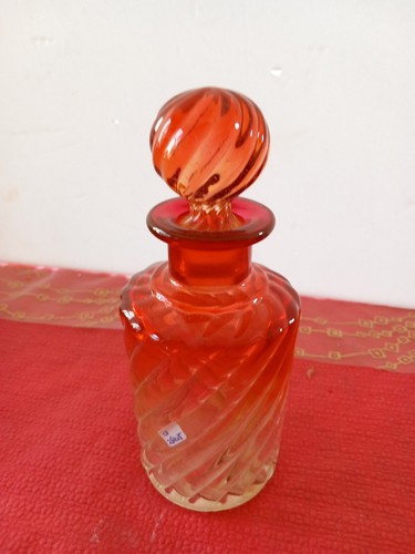 Baccarat bambou torse rose