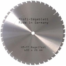 Lame de Scie Hm Ff 600 X 28 MM