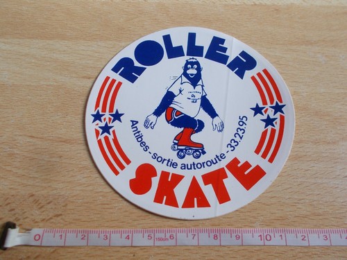 Autocollant vintage roller - vintage,