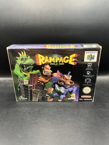 Rampage world tour nintendo - rampage,