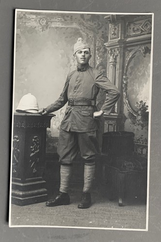Carte photo ancienne militaire - photo,