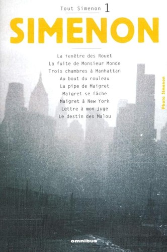 Tout simenon tome - tout,