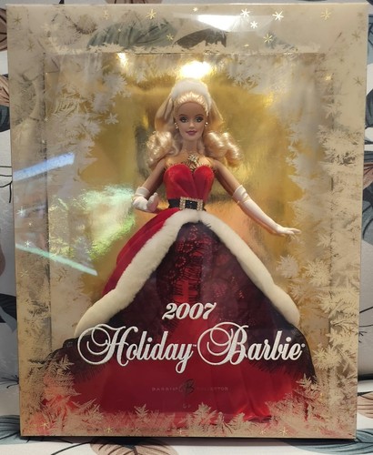 2007 holiday barbie doll - 2007,