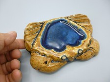 GRES ART NOUVEAU CRABE CERAMIQUE SAINT AMAND EN PUISAYE GREBER ?? A DETERMINER