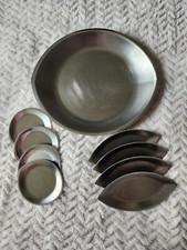 9 Plats De Service Inox Guy Degrenne  INOX 18-10