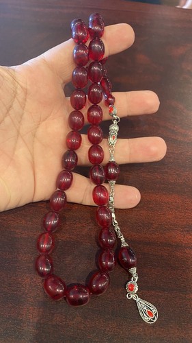 Amber misbaha tasbih prayer - tasbih,