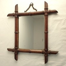 miroir XIXème façon bambou