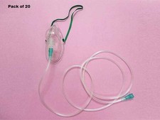Masque oxygène avec tube - oxygène,