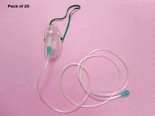 Masque oxygène avec tube - masque,