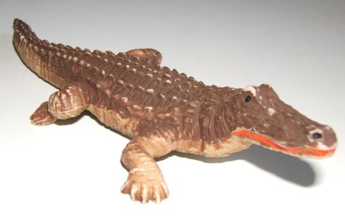 Vintage crocodile elastolin - crocodile,