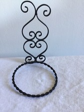 Support Pot fer forgé 10 cm diamètre VINTAGE