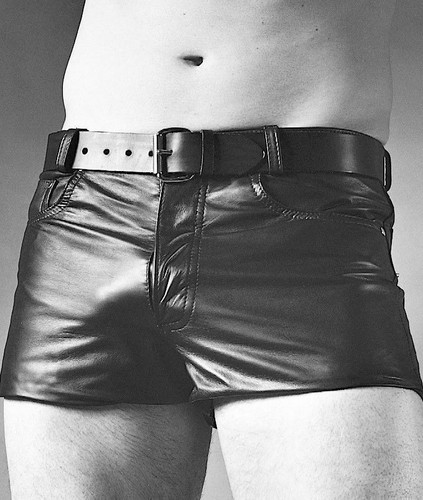 Hommes court avec - avec, ceinture