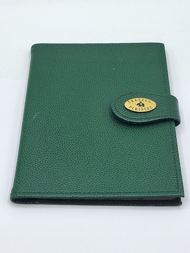 Album photo vintage cuir vert