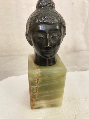 Sculpture tête divinité - sculpture,