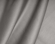 Literie de Luxe - Drap Housse Satin de Coton Gris Argent - Lit 140x200 cm