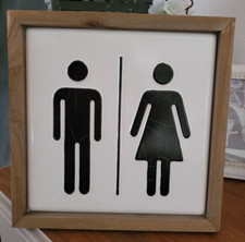 panneau WC industriel 24.5*24.5 cm ref 17356