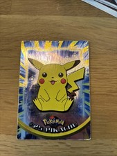 Carte Pokémon #25 Pikachu Topps 1999 TV Animation FR