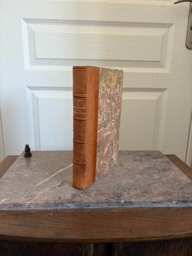 Livre ancien cuir relié - ancien,