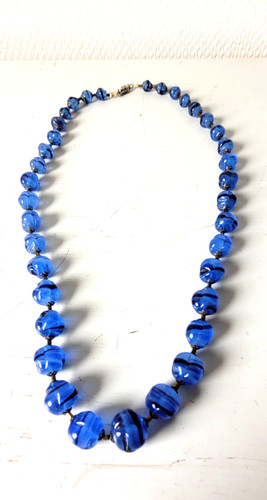 Collier ancien verre murano - collier,