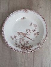 Plat rond creux de Gien