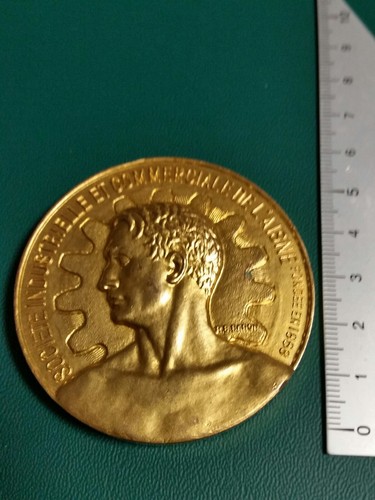 Medaille bronze dorée sic - medaille,