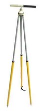 Trépied en aluminium lourd pour modèle de niveau automatique Leica, Sokkia To...
