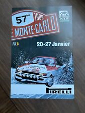 Affiche Originale 57eme Rallye