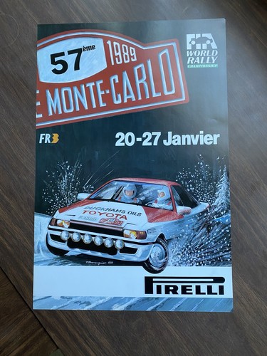 Affiche originale 57eme - originale, rallye