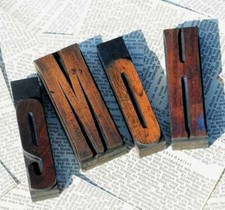 HOME caractères d'imprimerie