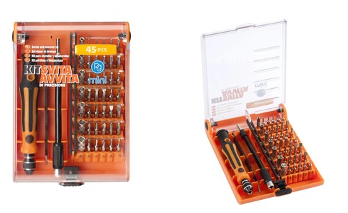 Kit tournevis mini embouts - de,