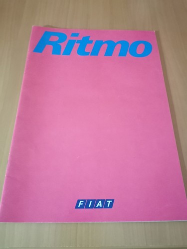 Catalogue brochure fiat ritmo - catalogue,