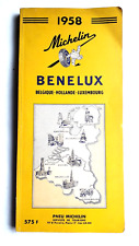 GUIDE MICHELIN BENELUX 1958 -