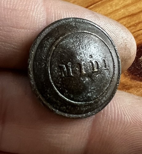 Bouton midi chemin fer fin - bouton,