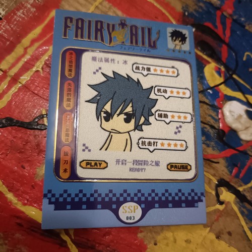 Foil fairy tail ssp cartes - foil,