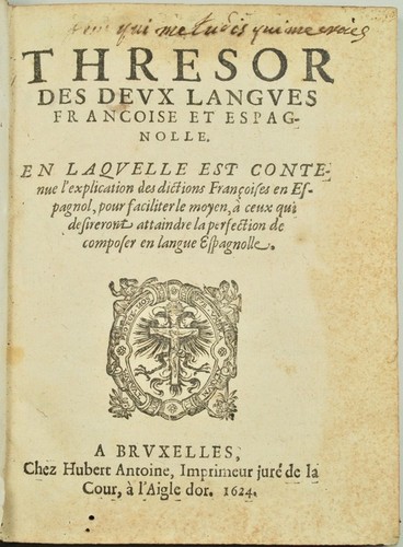 Oudin thresor des - oudin, (césar).
