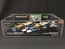MINICHAMPS Équipe McLaren F1 MCL35M Ricciardo/Noris Échelle 1/43 Avec Boîtier