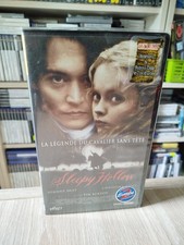 VHS Film Cassette Sleepy Hollow, Tim Burton Pathé Johnny Depp Film Horreur Neuf 